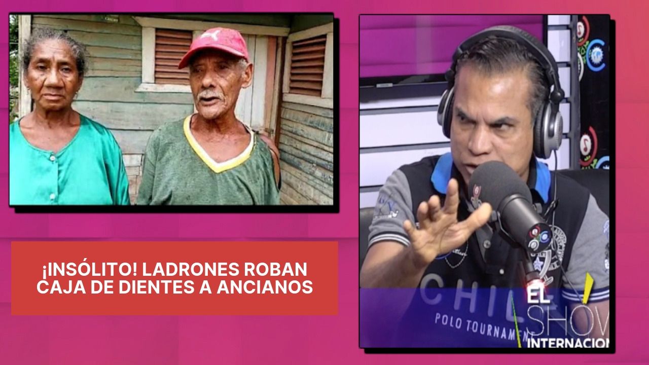 ¡Insólito! Ladrones Roban Caja De Dientes A Ancianos