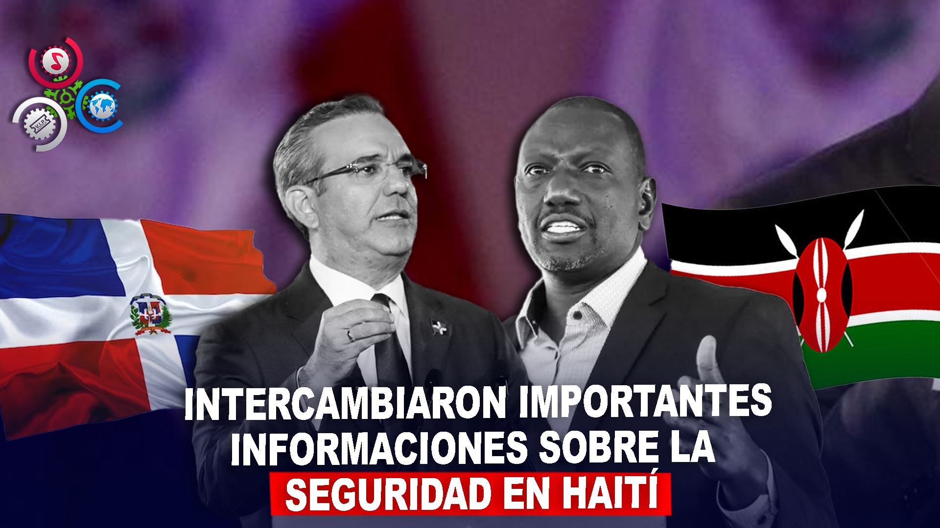 Presidentes De Kenia Y Abinader Sostienen Reunión Bilateral