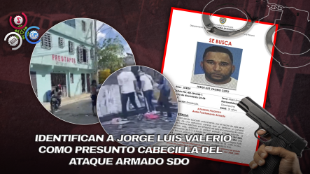 Identifican Al Presunto Cabecilla Del Tiroteo Contra Agentes En Santo Domingo Oeste