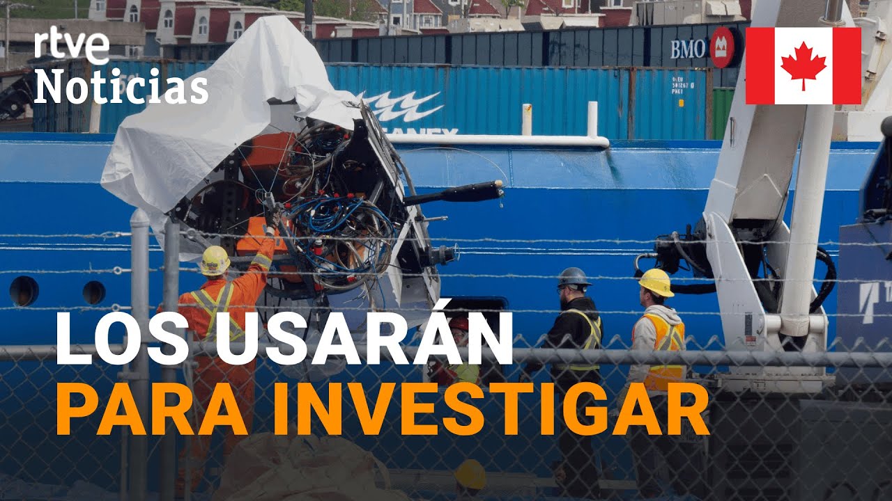 TITAN: Posibles RESTOS HUMANOS Entre Las Piezas Del SUMERGIBLE TITÁN Halladas En El Mar