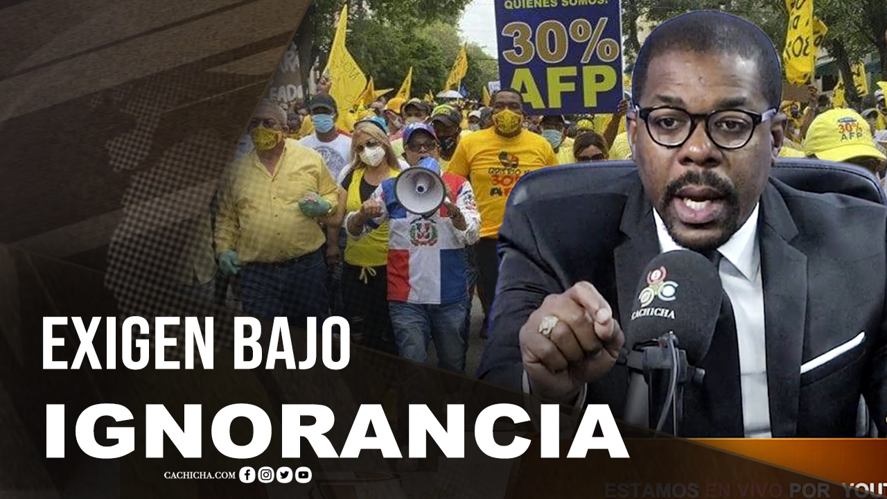 Ignorancia Y La Exigencia Con Protestas De 30% AFP