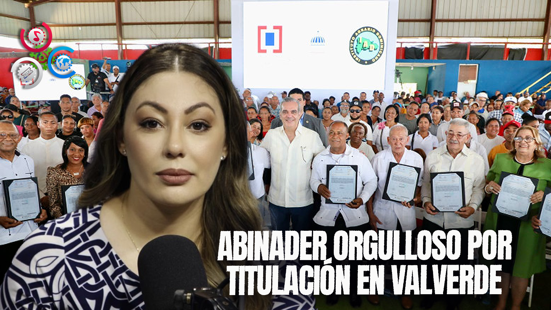 Iluminada Muñoz:  Programa De Titulación Llega A Valverde Y Llena De Orgullo Al Presidente Abinader