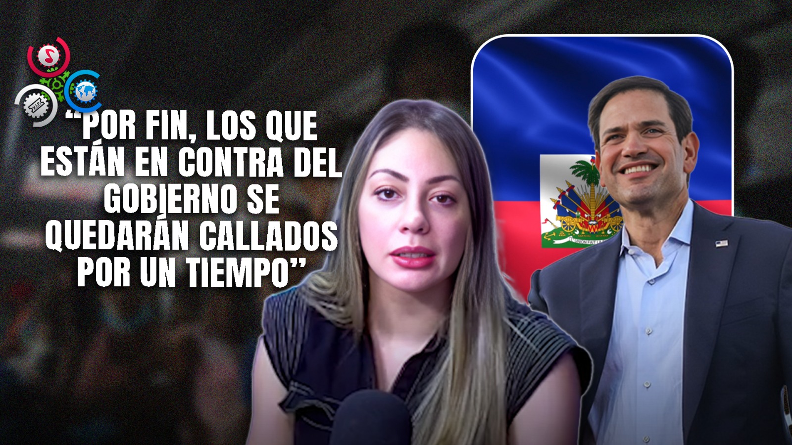 Iluminada Muñoz  “Que Bueno Que Marco Rubio Vino A Ahora A RD A Callar Bocas Sobre Tema Haitiano”