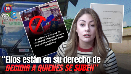 Iluminada Muñoz Reacciona A La Prohibición De Choferes De Utrasars A Subir Haitianos