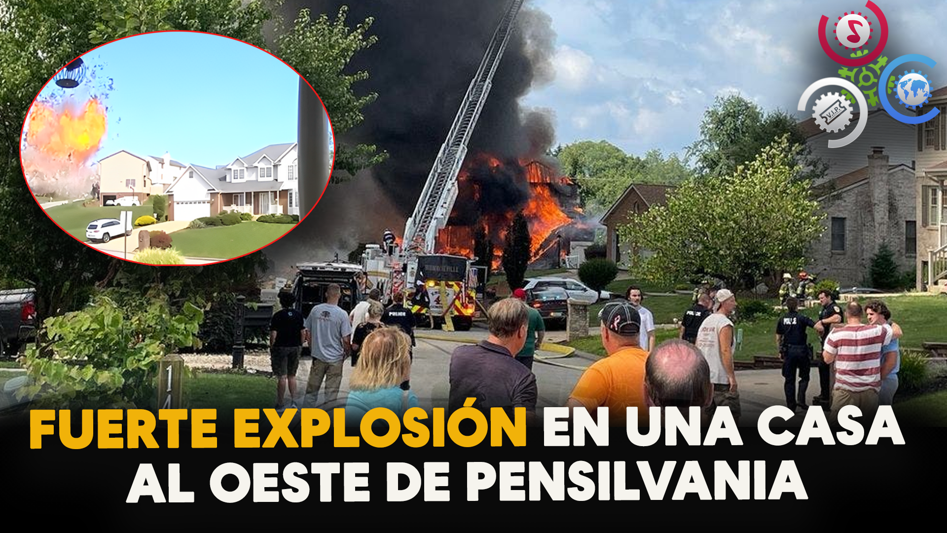 Fuerte Explosión De Una Casa En Pensilvania Deja Una Persona Muerta Y Varias Desaparecidas