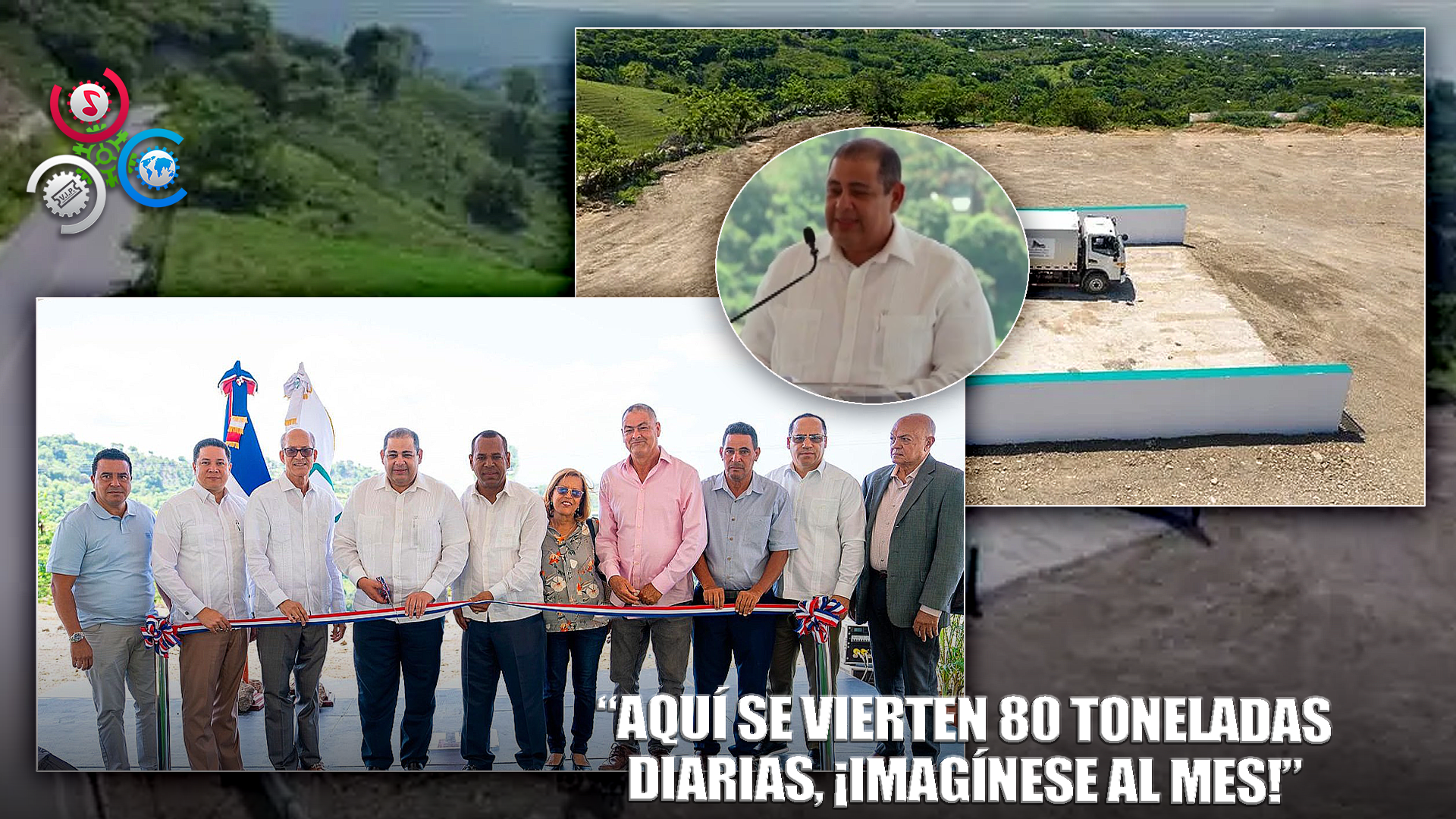 Inauguran Estación De Tranferencia De Residuos Sólidos En Tamboril