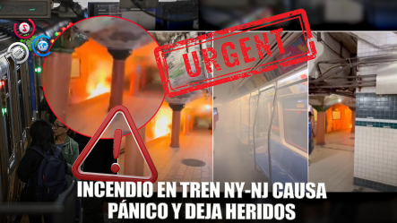 Incendio En Tren NY-NJ Genera Pánico Entre Pasajeros