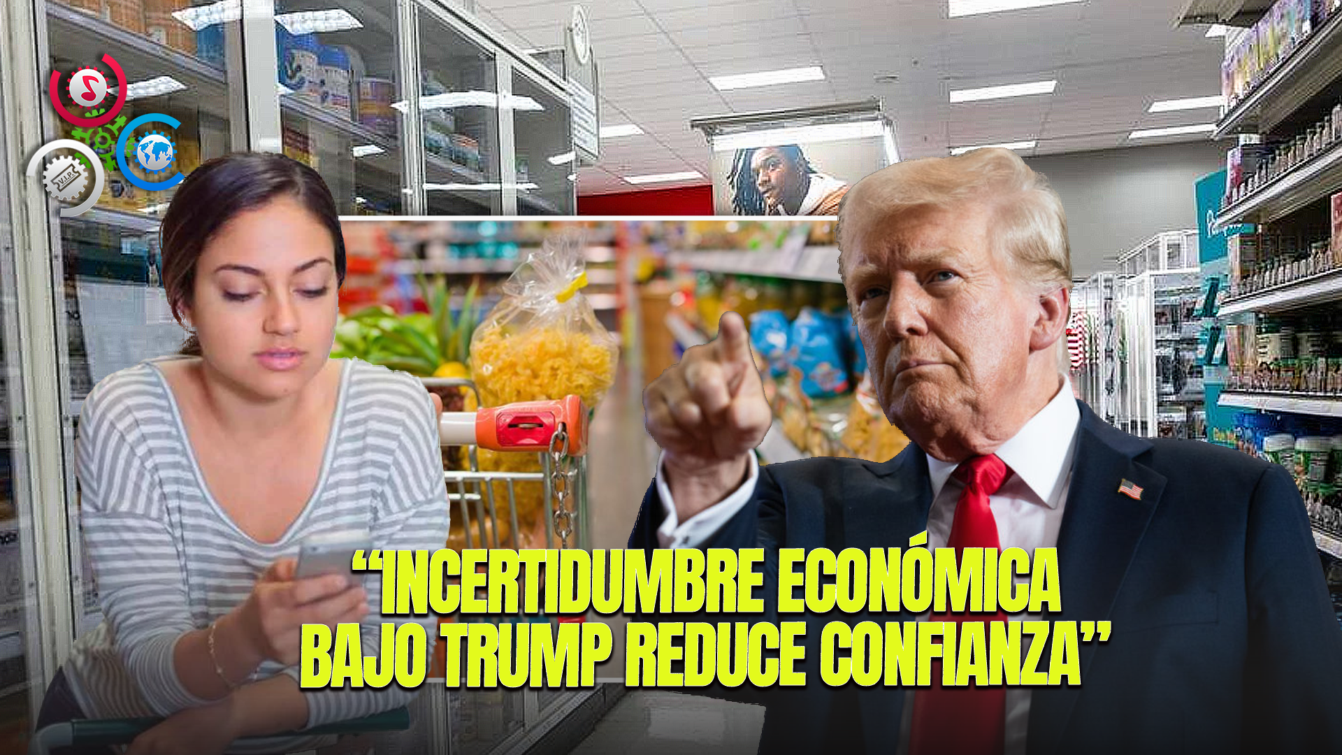 Incertidumbre Económica Bajo El Gobierno De Trump Genera Retroceso En La Confianza Del Consumidor