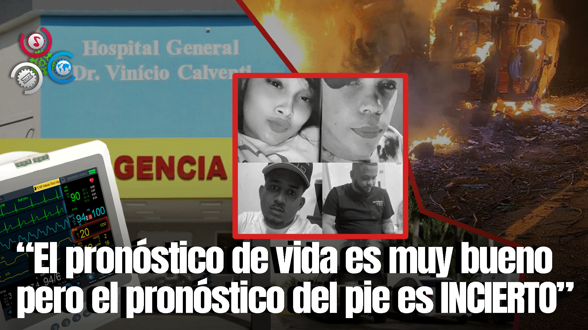 Médicos Afirman La Sobreviviente De Accidente En Autopista Duarte Se Encuentra Estable