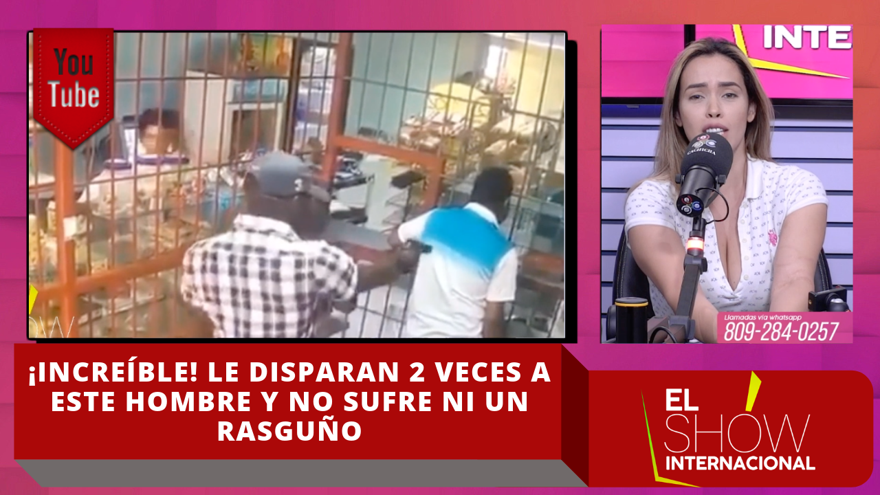 ¡Increíble! Le Disparan 2 Veces A Este Hombre Y No Sufre Ni Un Rasguño