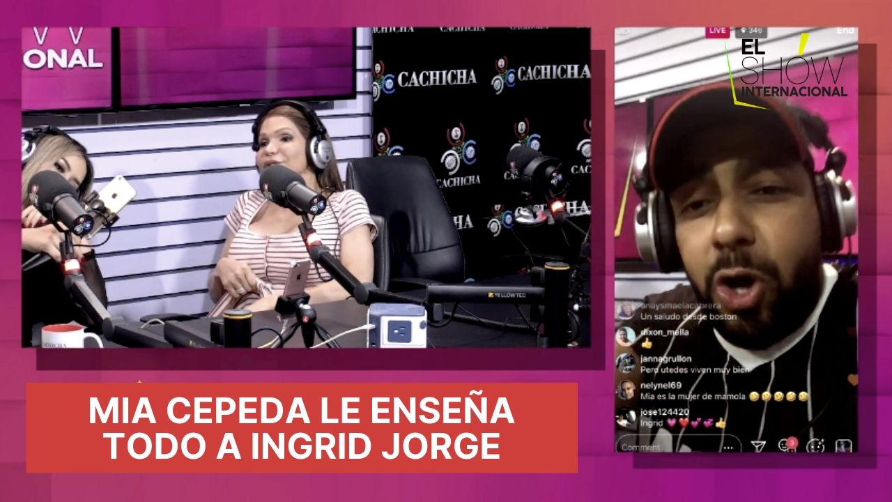 ¡Increíble! Mia Cepeda Le Enseña Todo A Ingrid Jorge En Pleno Programa En Vivo