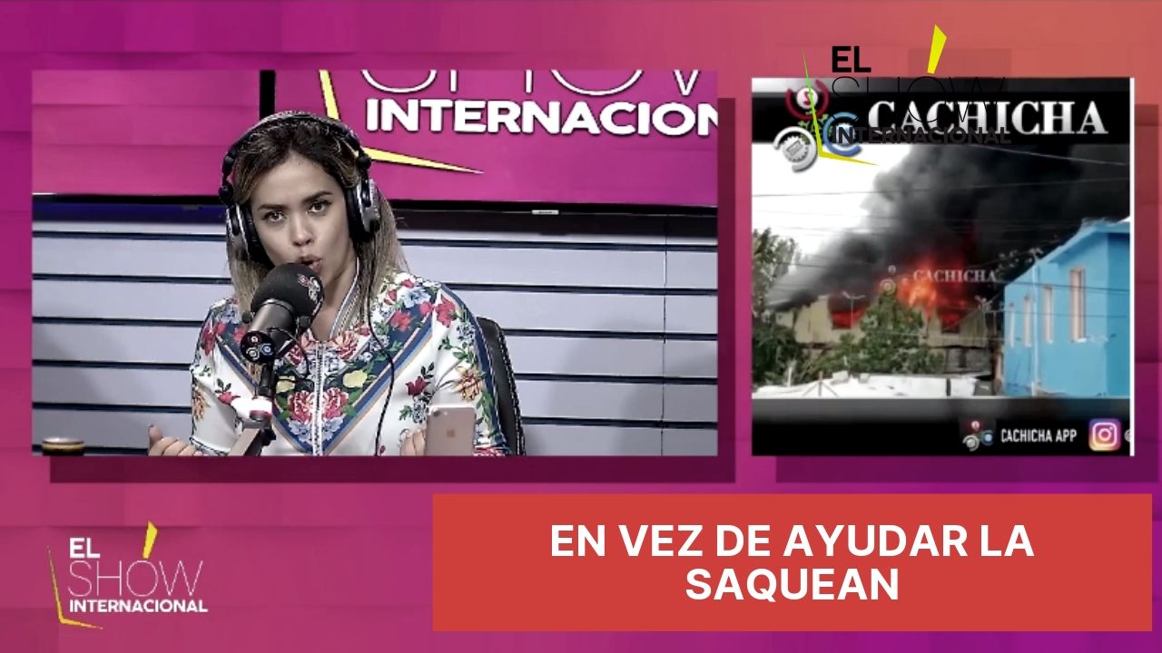 ¡Increíble! Mientras Se Quema Una Colchonería Muchos Dominicanos Entran A Saquearla