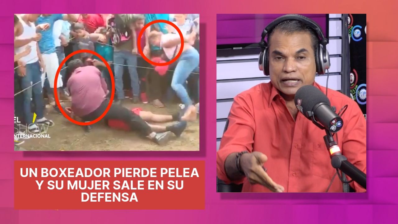 ¡Increíble! Un Boxeador Pierde Pelea Y Su Mujer Sale En Su Defensa