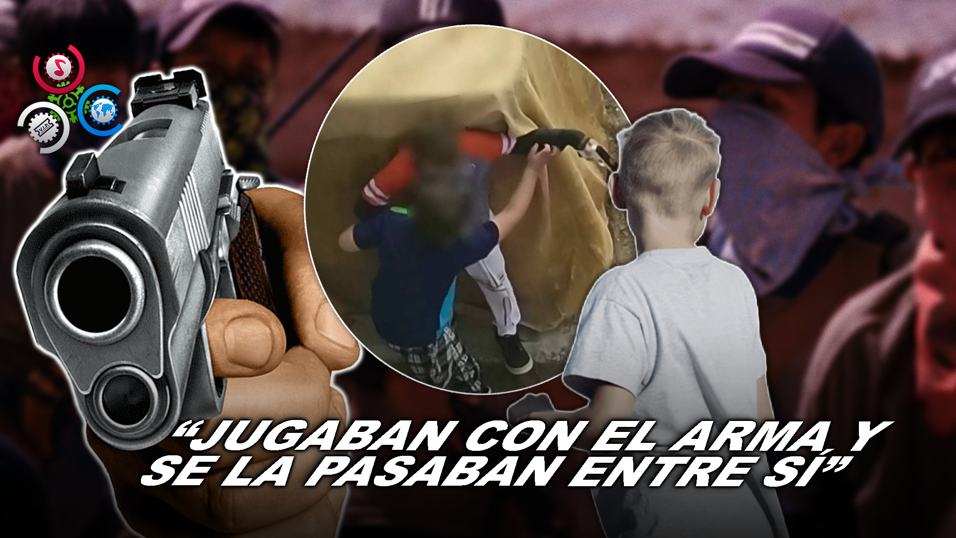 Indignación En Nuevo México Por Imágenes De Dos Niños Manipulando Una Pistola