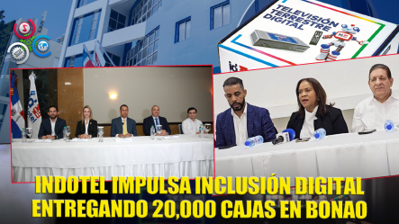 Indotel Inicia En Bonao Entrega De Cajas Digitales Para Cerrar La Brecha Tecnológica En Hogares