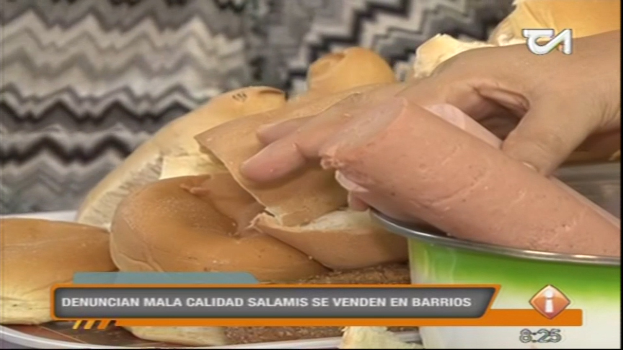 Asociación De Amas De Casa Denuncia Mala Calidad De Salamis Que Se Venden En Los Barrios