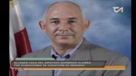 Allanan Casa Del Diputado Bernardo Alemán Por Acusaciones De Seducción De Menores