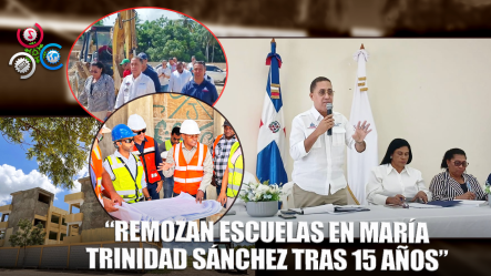 Infraestructura Escolar Dispone Remozar Escuela En María Trinidad Sánchez