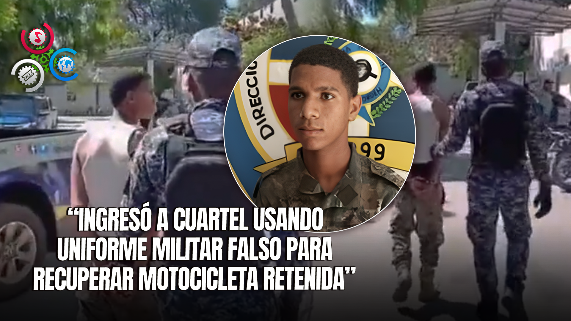 Joven Es Detenido En Barahona Por Usar Uniforme Militar Falso