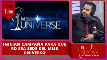 Magali Febles Inicia Campaña Para Que RD Sea Sede Del Miss Universo