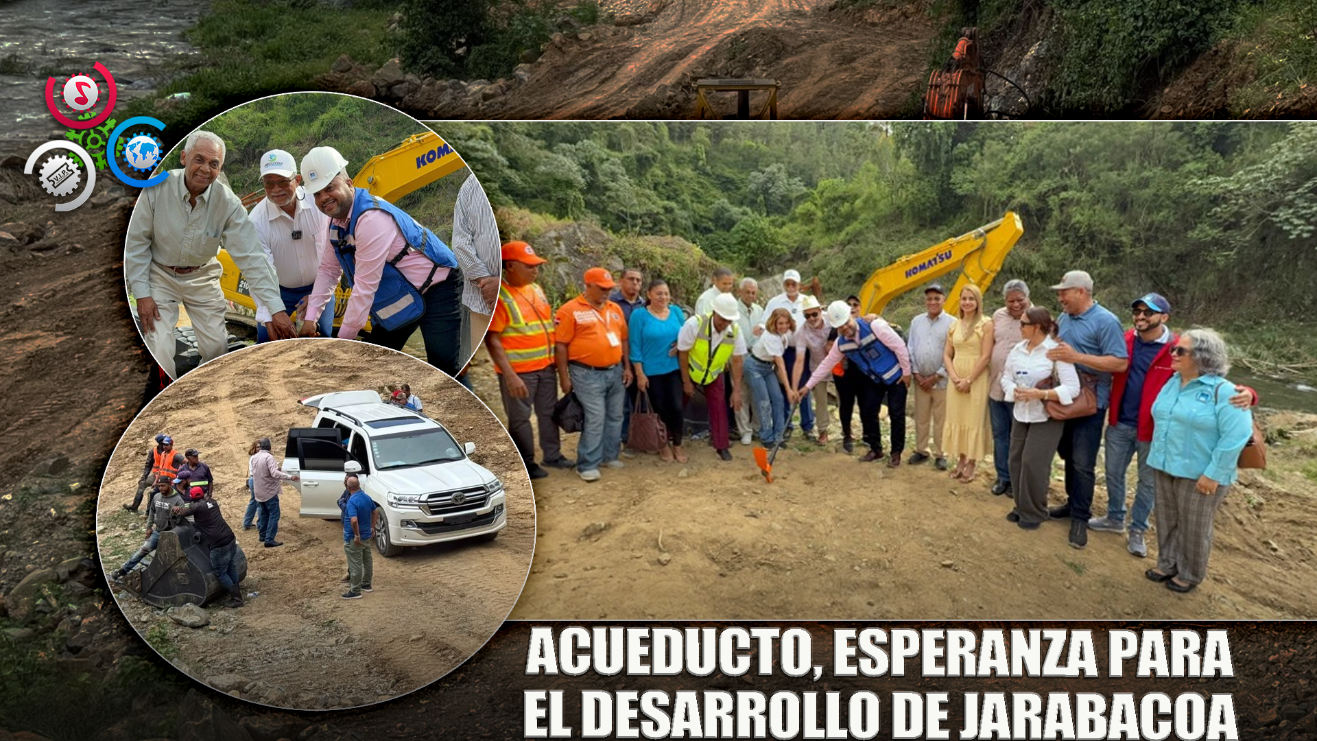 Inician Construcción De Obra De Toma Del Acueducto De Jarabacoa