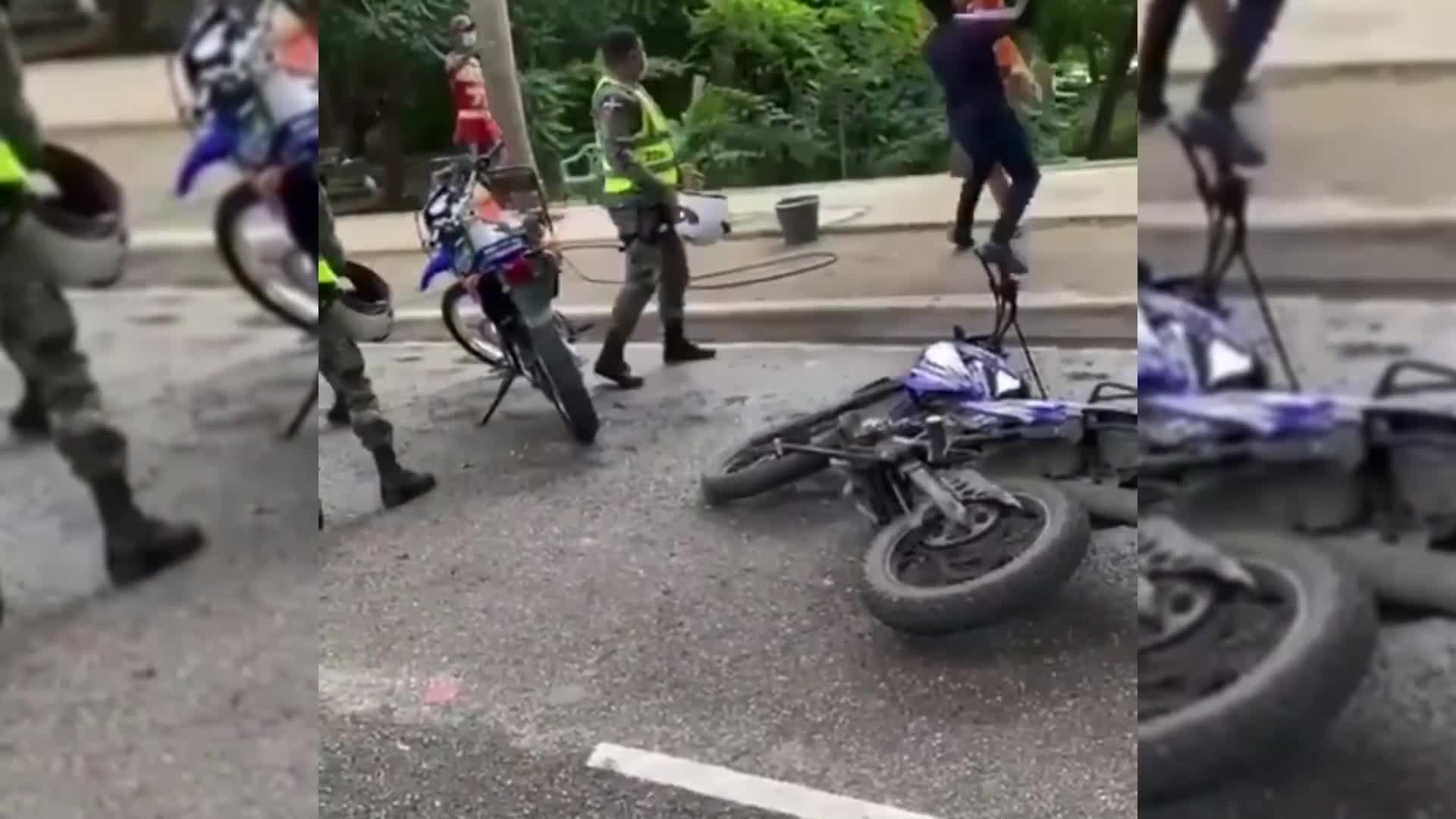 ¡Insólito! Autoridades Se Enfrentan A Lavadores De Autos, Mirador Sur