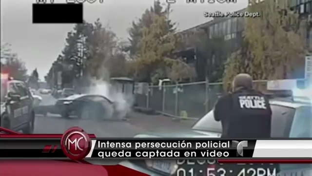 Intensa Persecución Policial Queda Captada En Cámara #Video