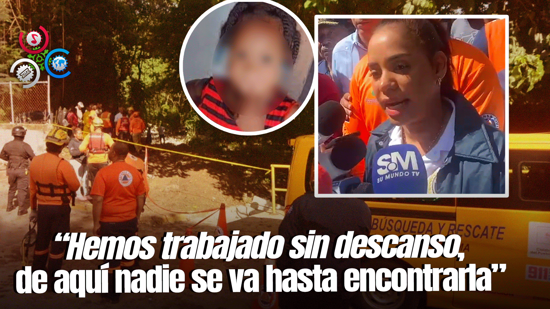 Intensifican Búsqueda De Niña Que Fue Arrastrada Por Cañada En SDN