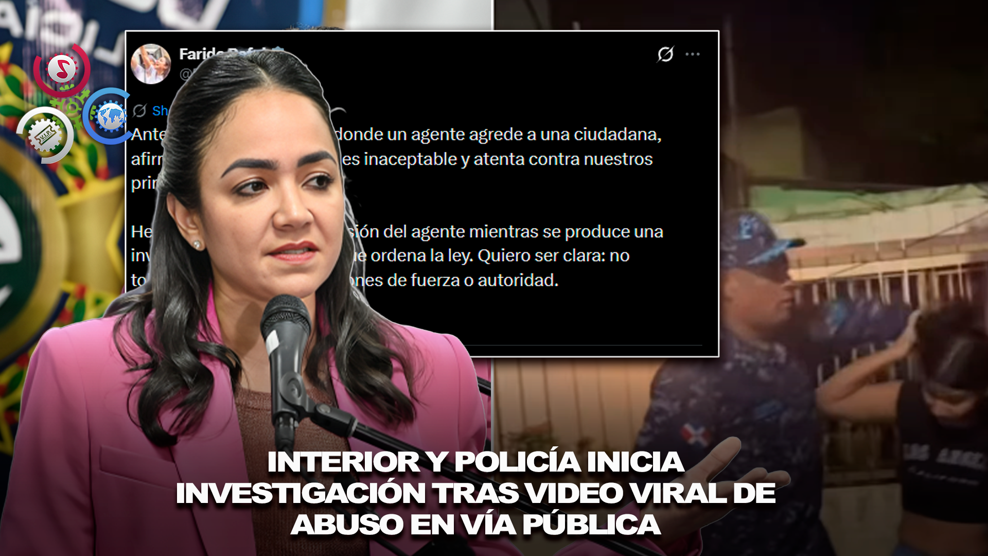 Faride Raful Condena Agresión Policial En Los Mina Y Ordena Suspensión Inmediata Del Agente