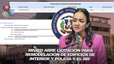 Interior Y Policía Trasladará Oficinas Al Edificio Del IIBI Por Remodelación Y Licitación Del MIVIED