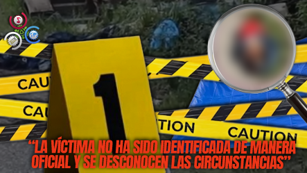 Investigan Hallazgo De Cadáver Envuelto En Lona En San Cristóbal