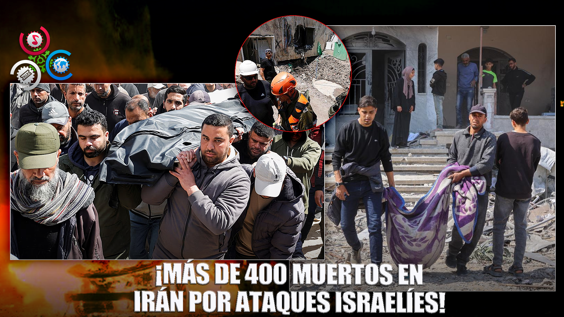 Irán Reporta Más De 400 Muertos Por Ataques Israelíes