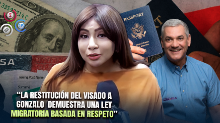 Isis Álvarez Afirma Que Restitución De Visa A Gonzalo Castillo Evidencia Respeto Al Debido Proceso