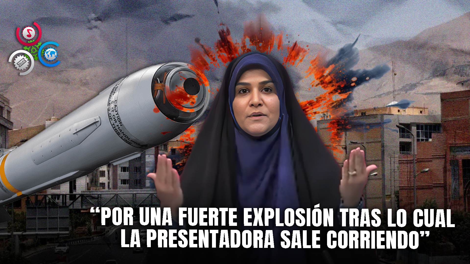 Israel Bombardea TV Estatal Iraní En Plena Transmisión