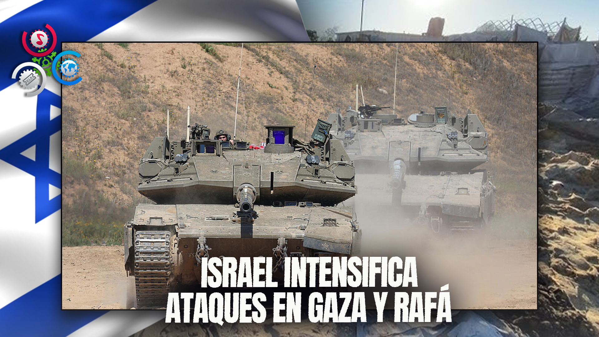 Israel Lanza Ofensiva En El Sur De La Franja De Gaza