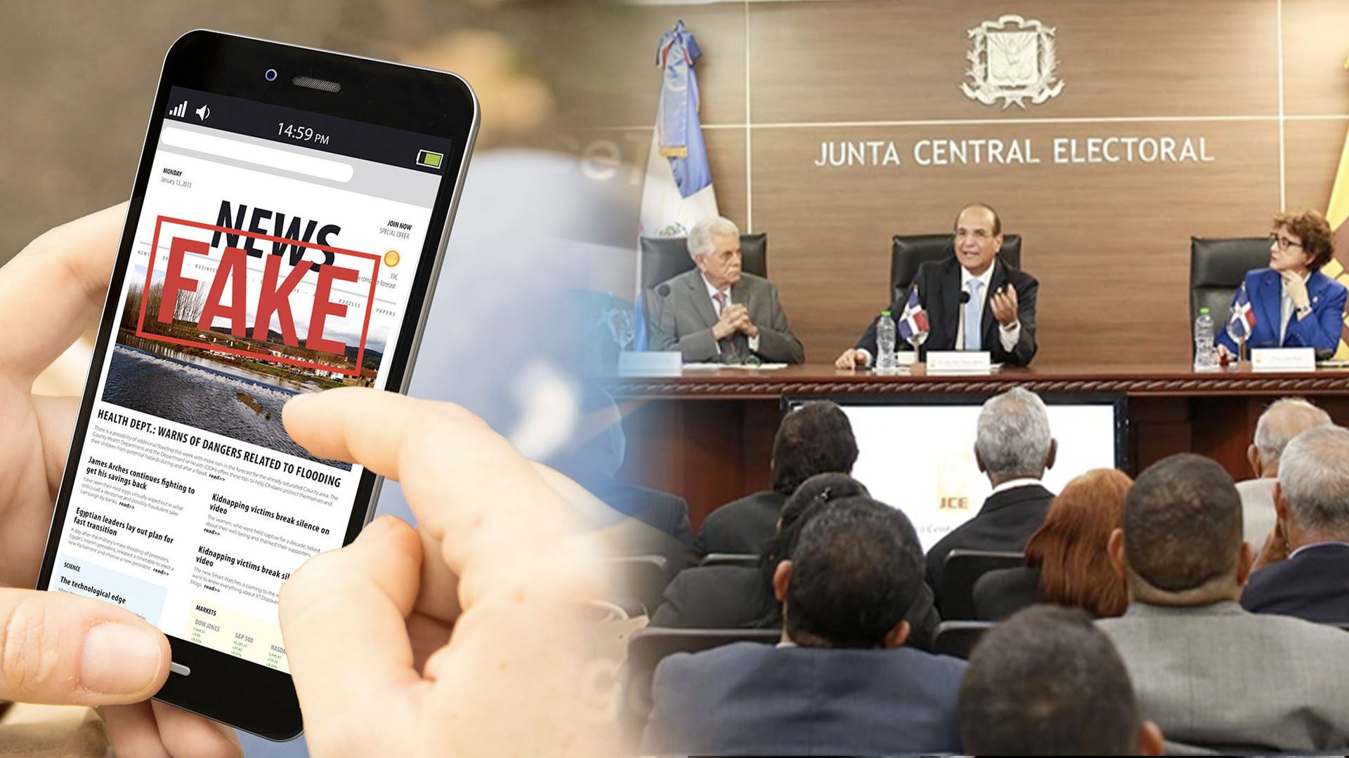 Se Han Quedado Esperando Las Sanciones Por Fake News De Parte De La JCE