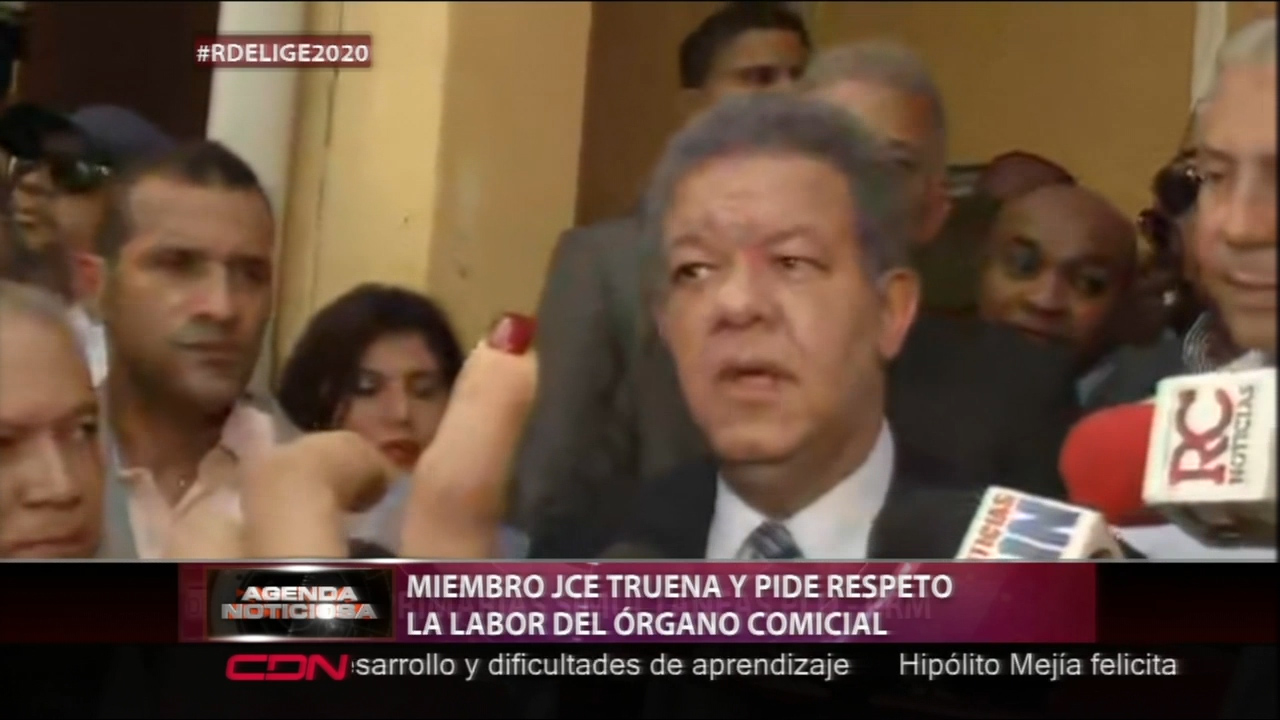 Miembro JCE Truena Y Pide Respeto A La Labor Del Organismo Comical  