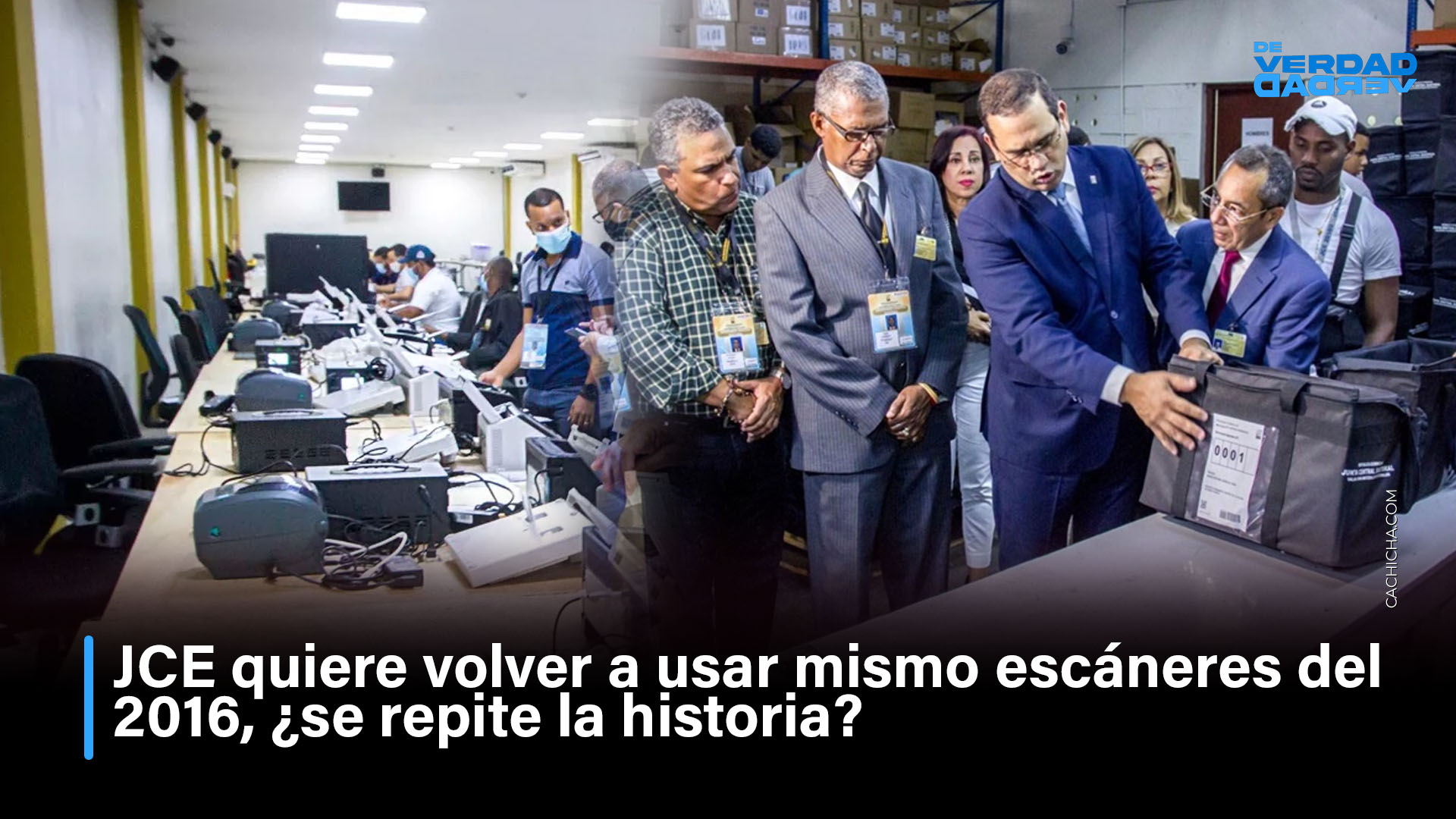 JCE Quiere Usar Mismos Escáneres Del 2016