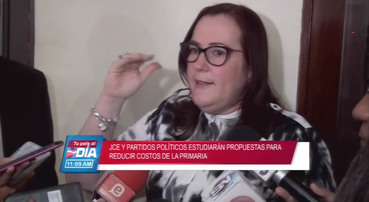 JCE Y Partidos Políticos Estudiarán Propuesta Para Reducir Costos De Las Primarias