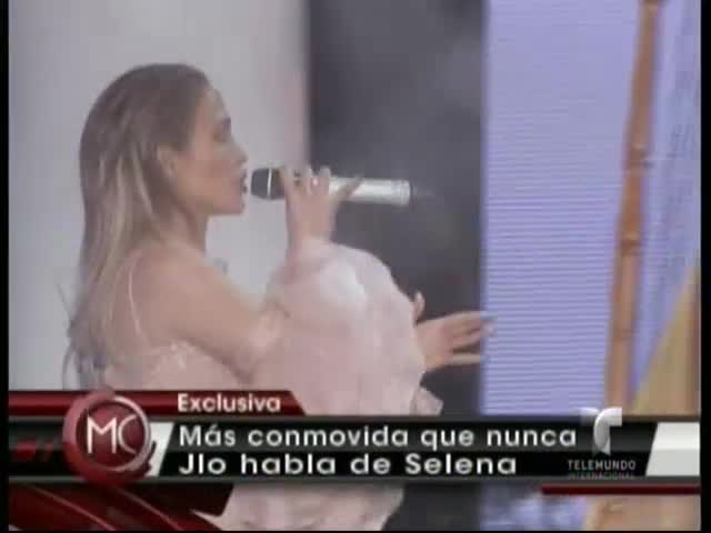 JLO En Los Billboards Y Habla Sobre Selena #Video