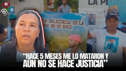 Familiares De Joven Asesinado Exigen Justicia Tras Su Asesinato En Protesta En Santiago