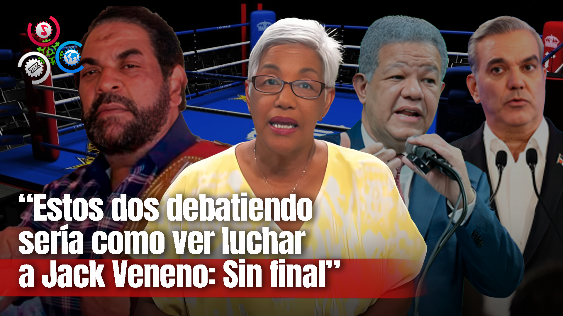 Altagracia Salazar: Abinader 68, Leonel 19, Abel 8 | Sin Maquillaje