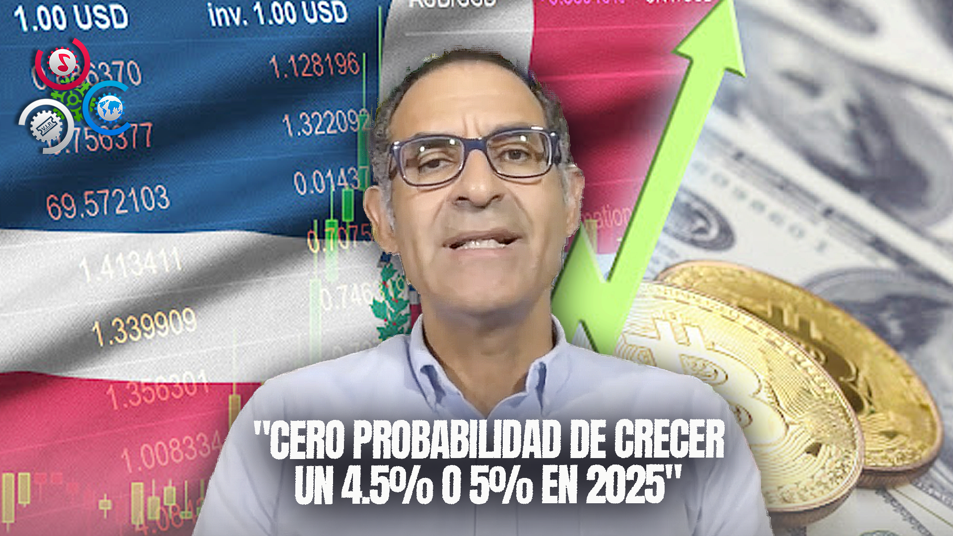 Jaime Aristy: Es Cero La Probabilidad De Que El Crecimiento Económico Alcance 4.5% O 5% En 2025