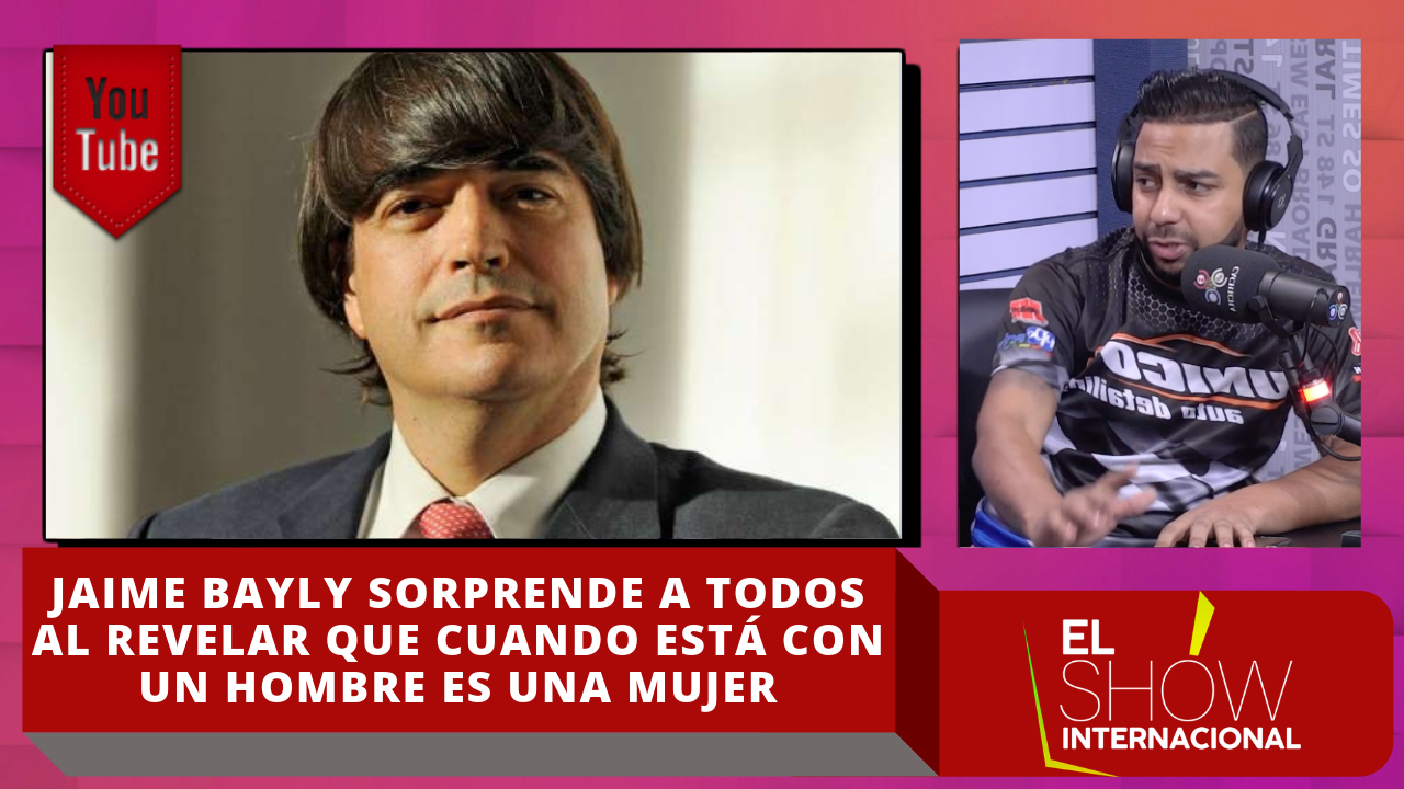 Jaime Bayly sorprende A Todos Al Revelar Que Cuando Está Con Un Hombre Es Una Mujer
