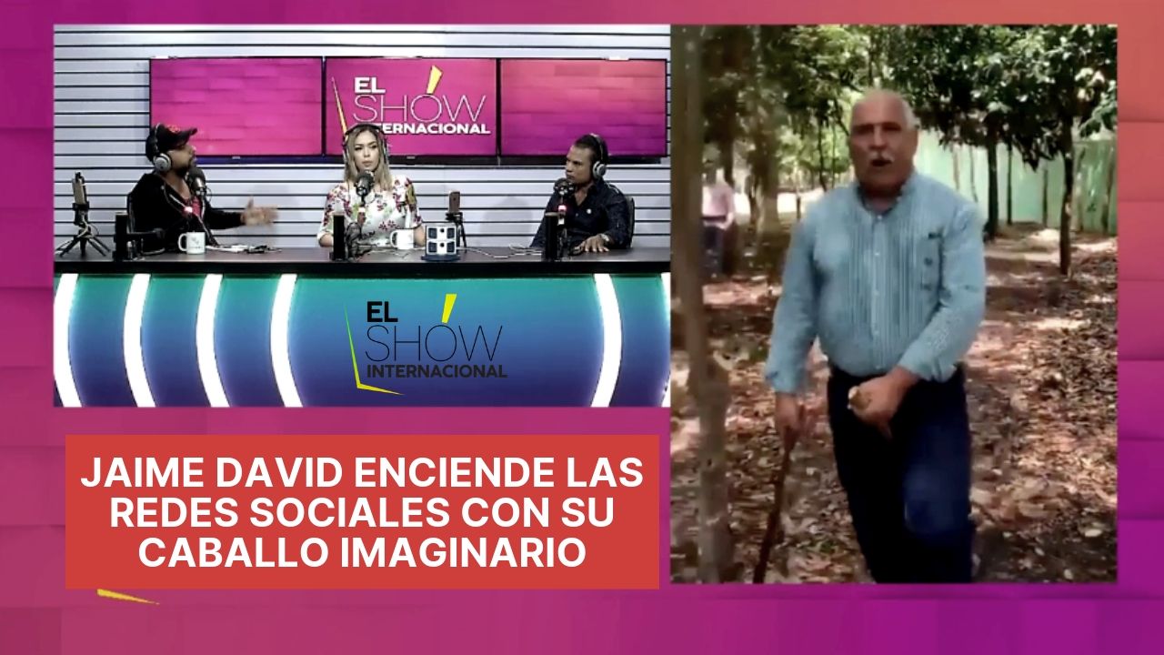 Jaime David Enciende Las Redes Sociales Con Su Caballo Imaginario