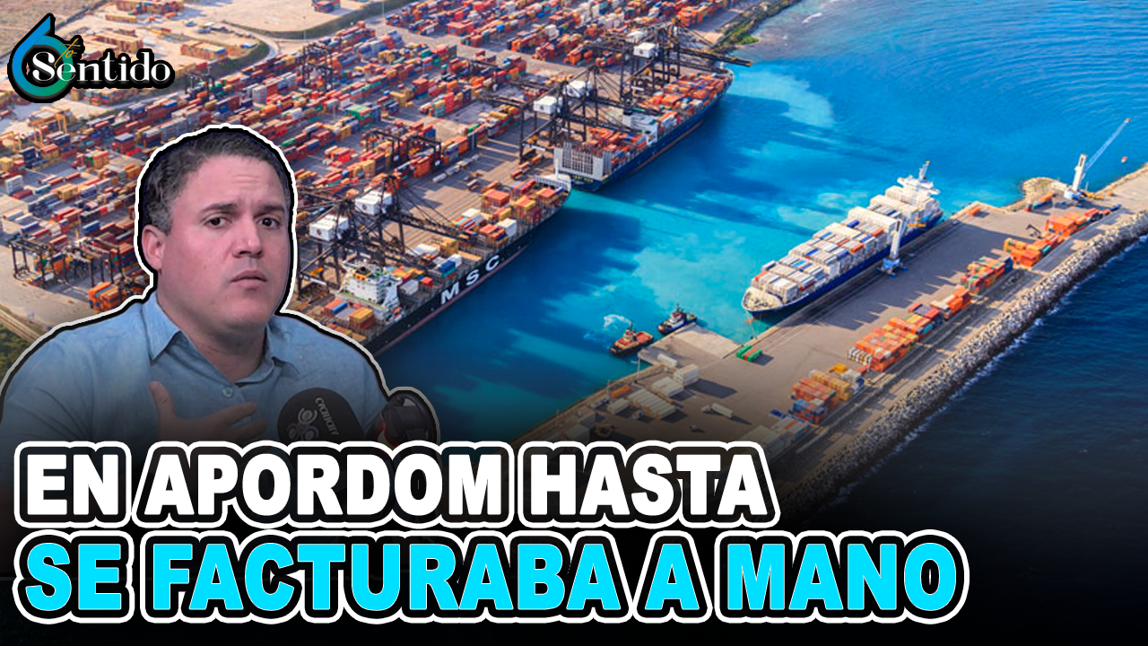 Jean Luis Rodríguez – “EN APORDOM HASTA SE FACTURABA A MANO” | 6to Sentido