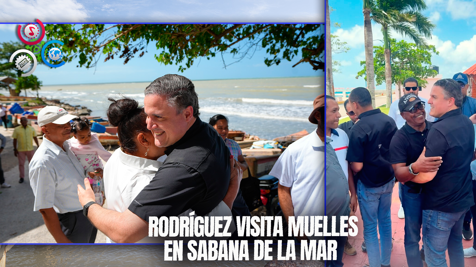 Jean Luis Rodríguez Supervisa Operaciones Portuarias En Sabana De La Mar