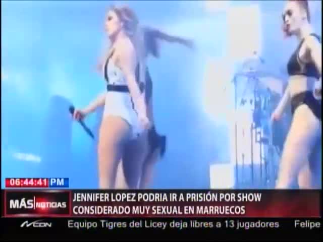 Jennifer López Podría Ir A Prisión Por Show Considerado Muy Sexual En Marruecos #Video