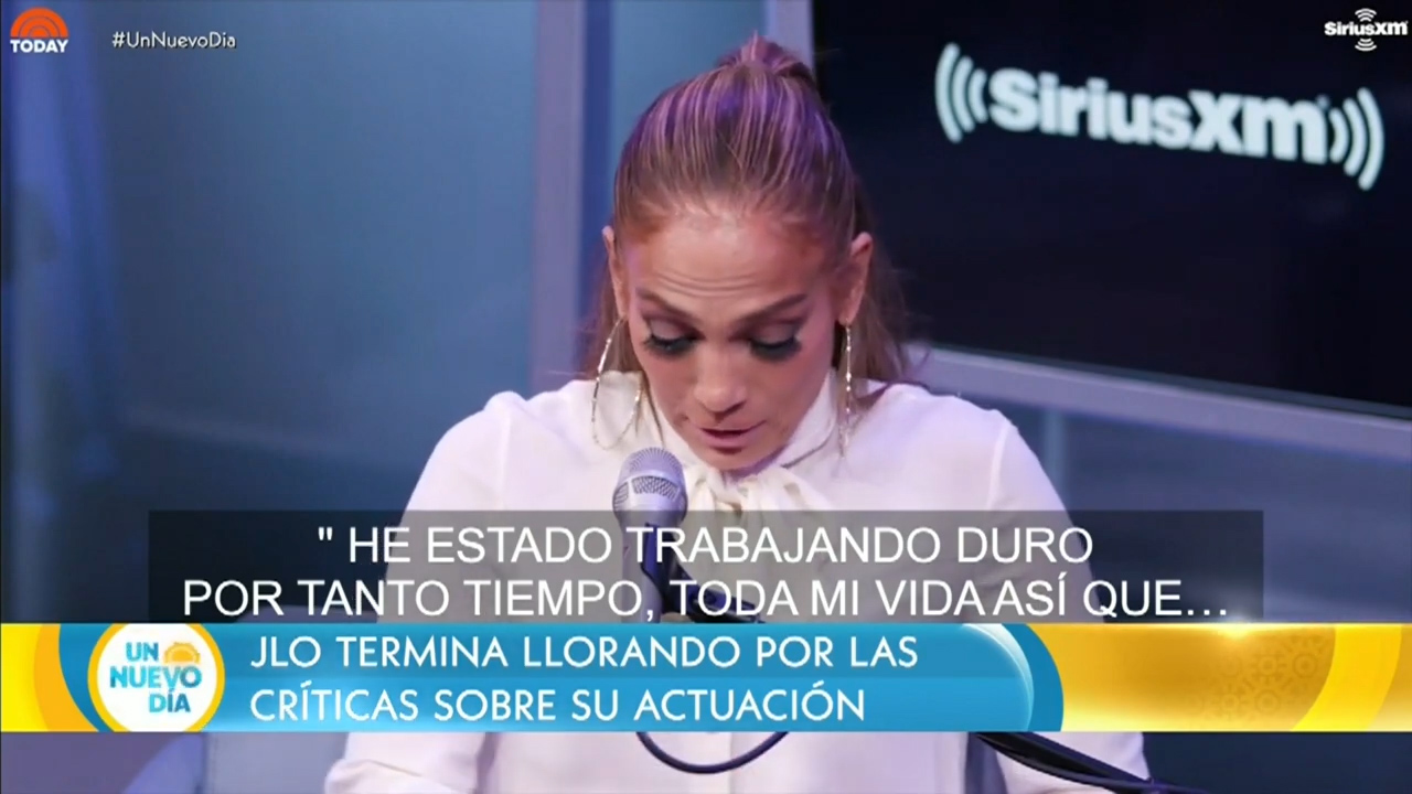 Mira Porqué JLO Terminó Llorando En Una Entrevista