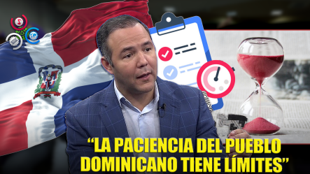 Jhonny Pujols Advierte Que Se Agota La Paciencia Del Pueblo